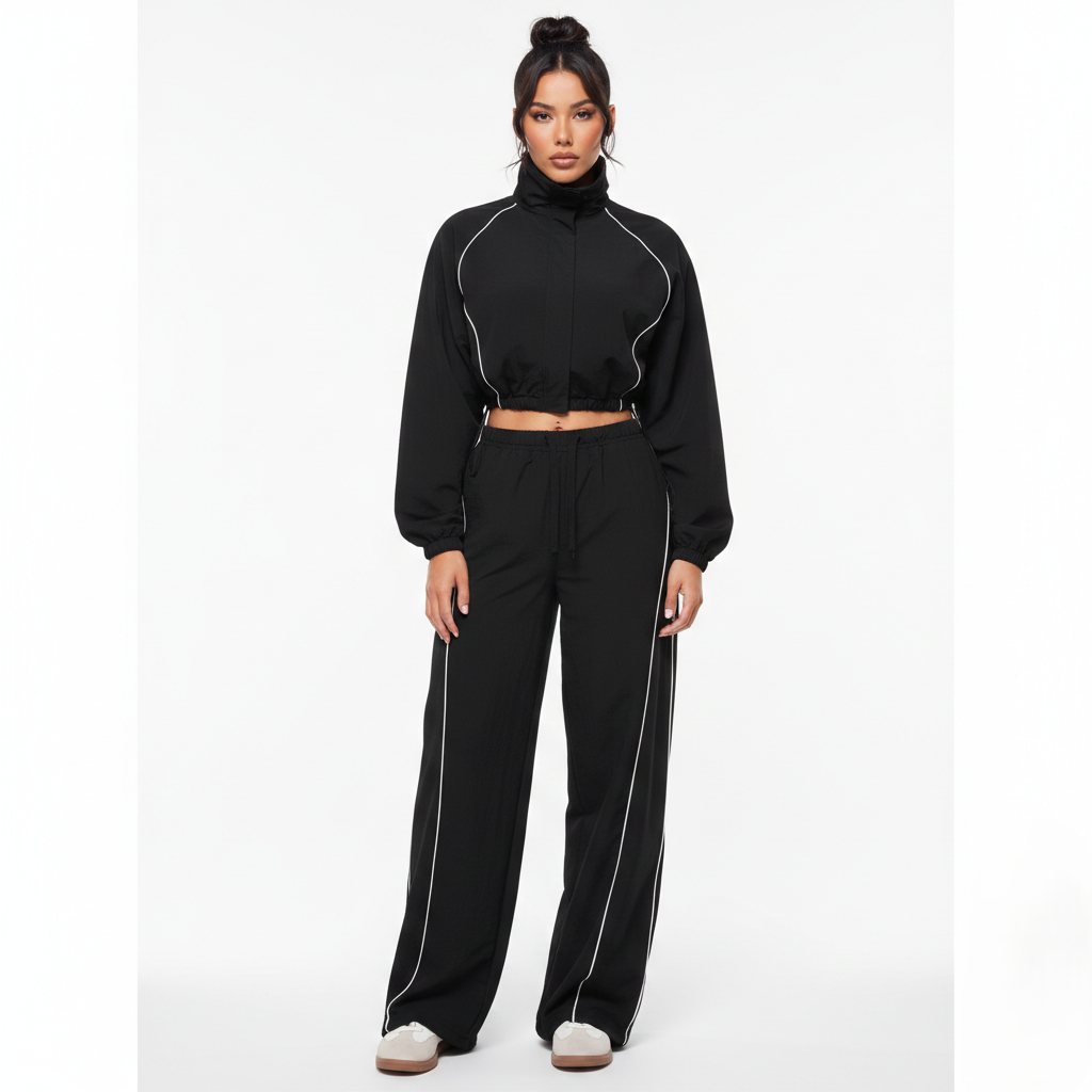 Sportliches Kordelzug-Set