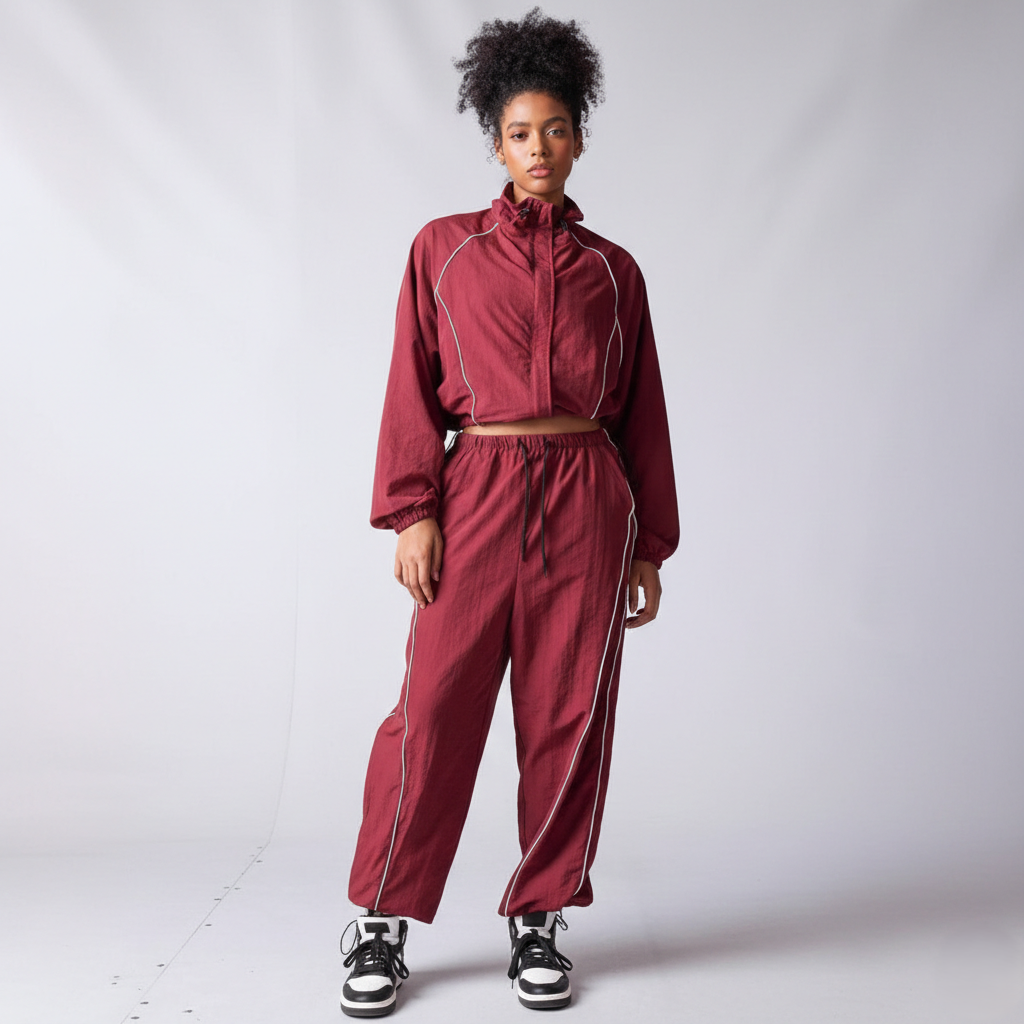 Sportliches Kordelzug-Set