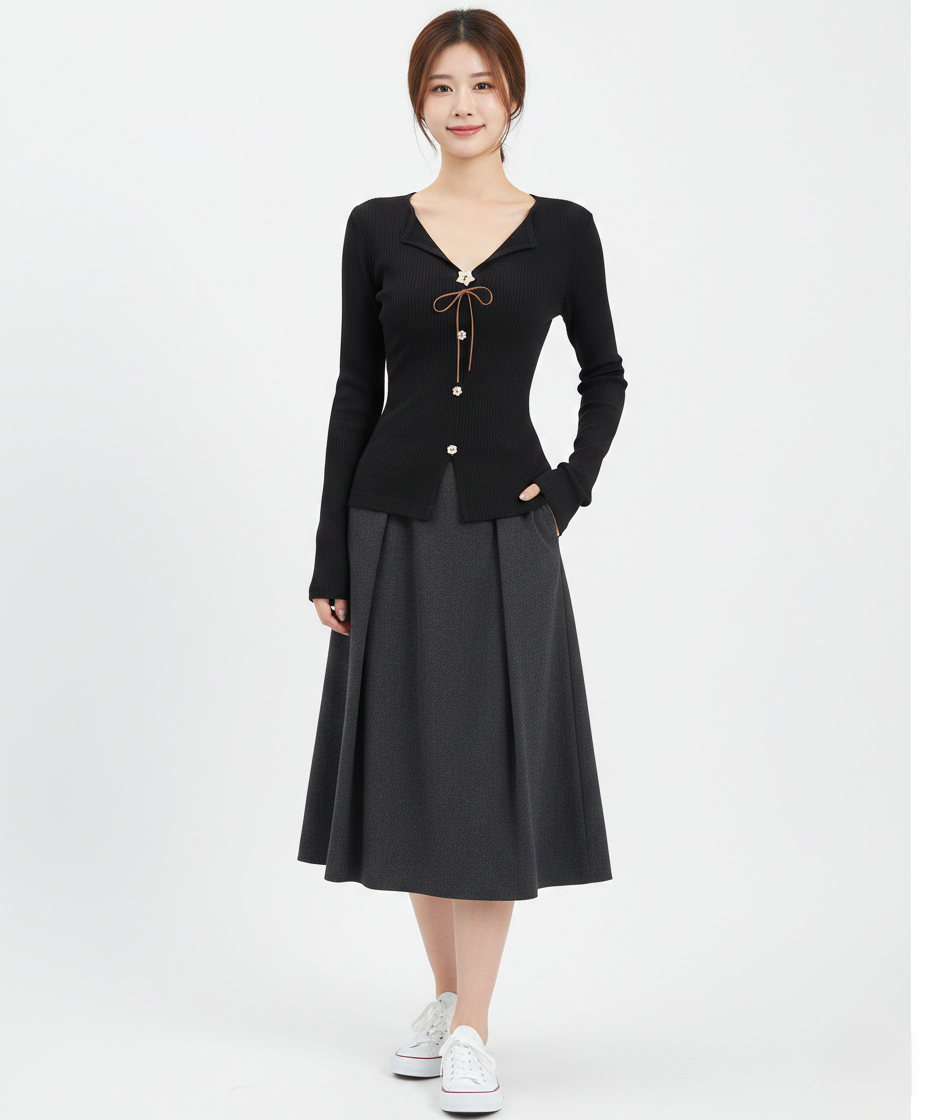 Französisches Langarmshirt – Slim Fit