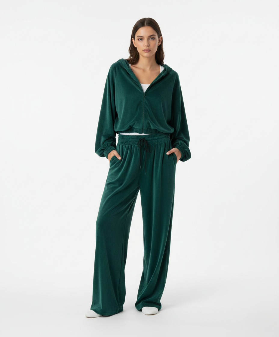 Bequemes Set mit Reißverschluss