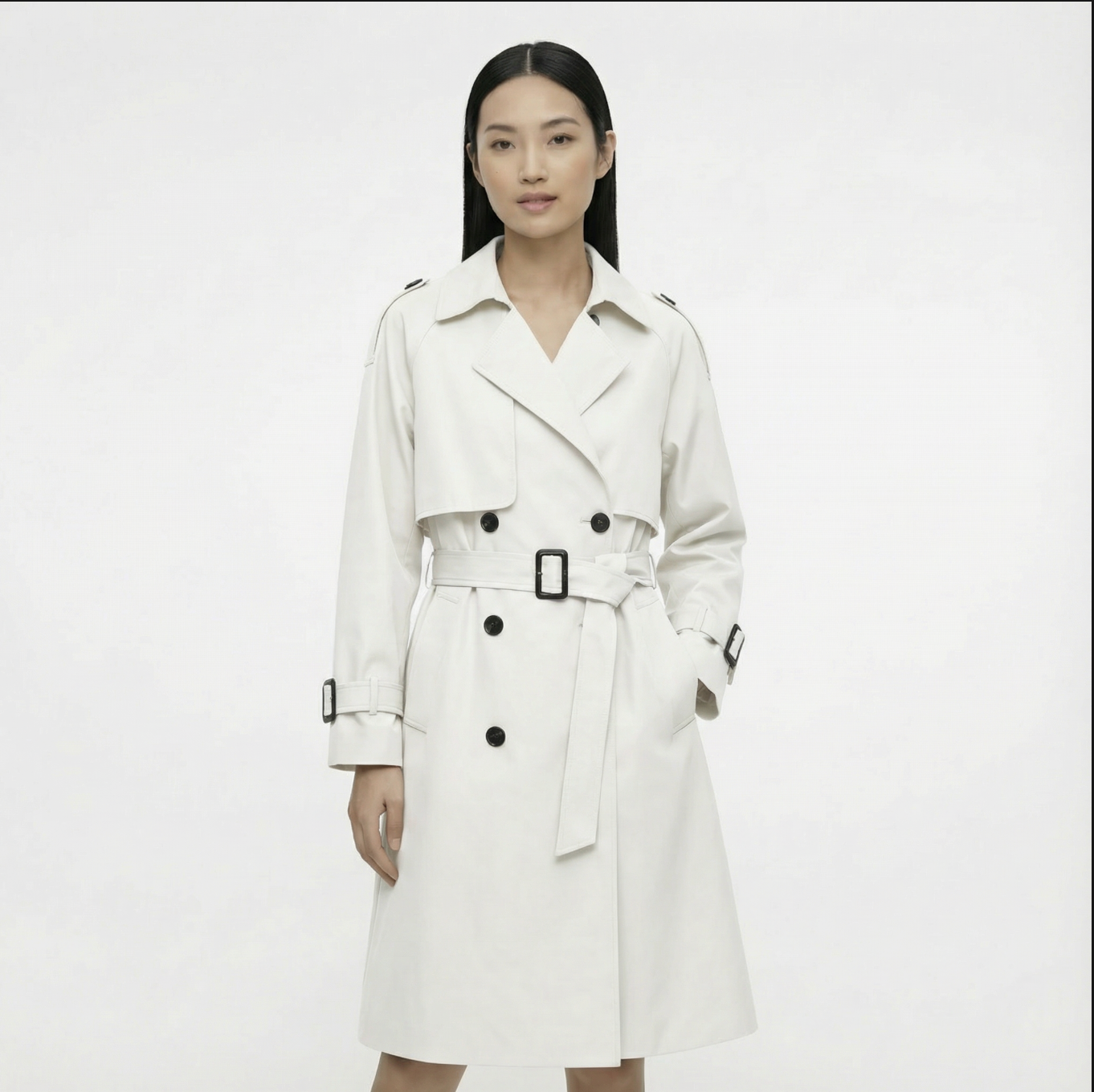 Trenchcoat im Vintage-Stil