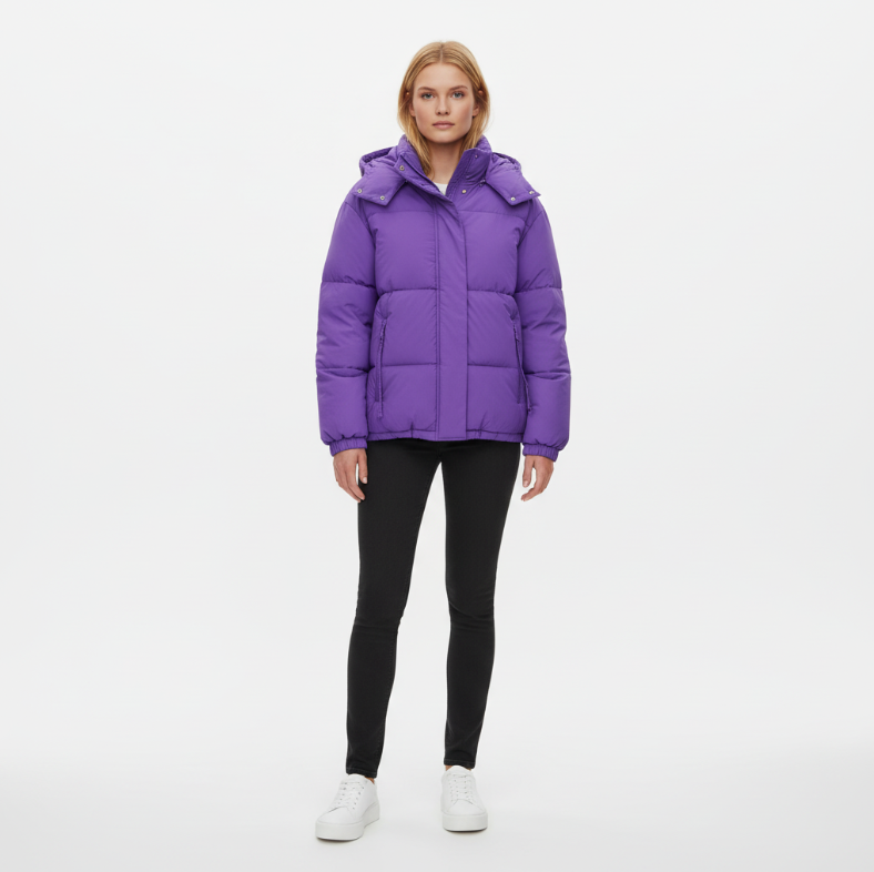 Dicke, bequeme Steppjacke